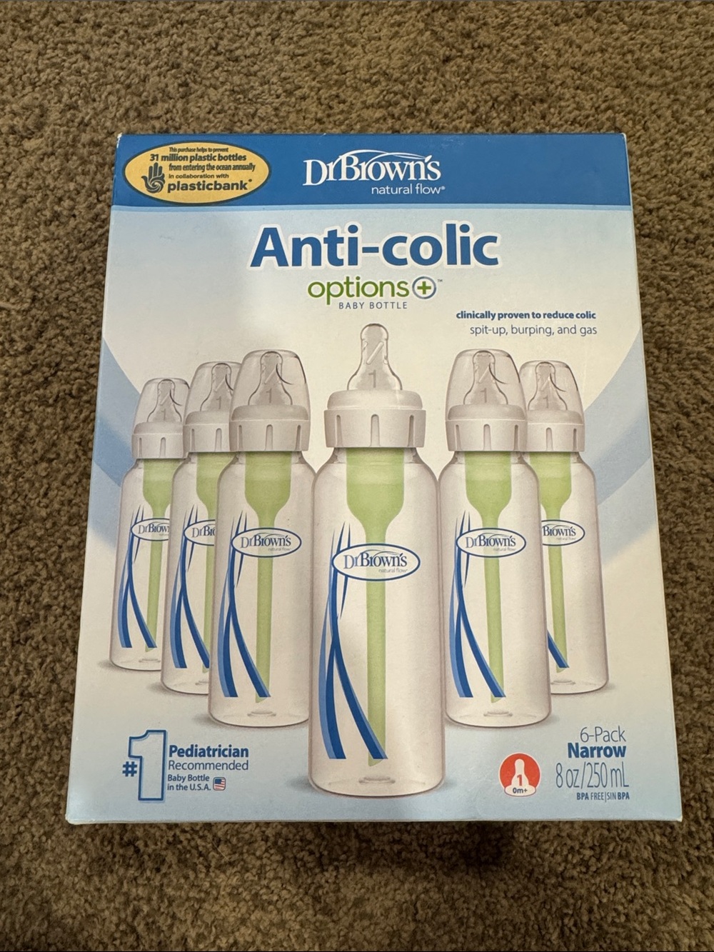 Dr. Browns Anti-colic narrow Baby Bottles